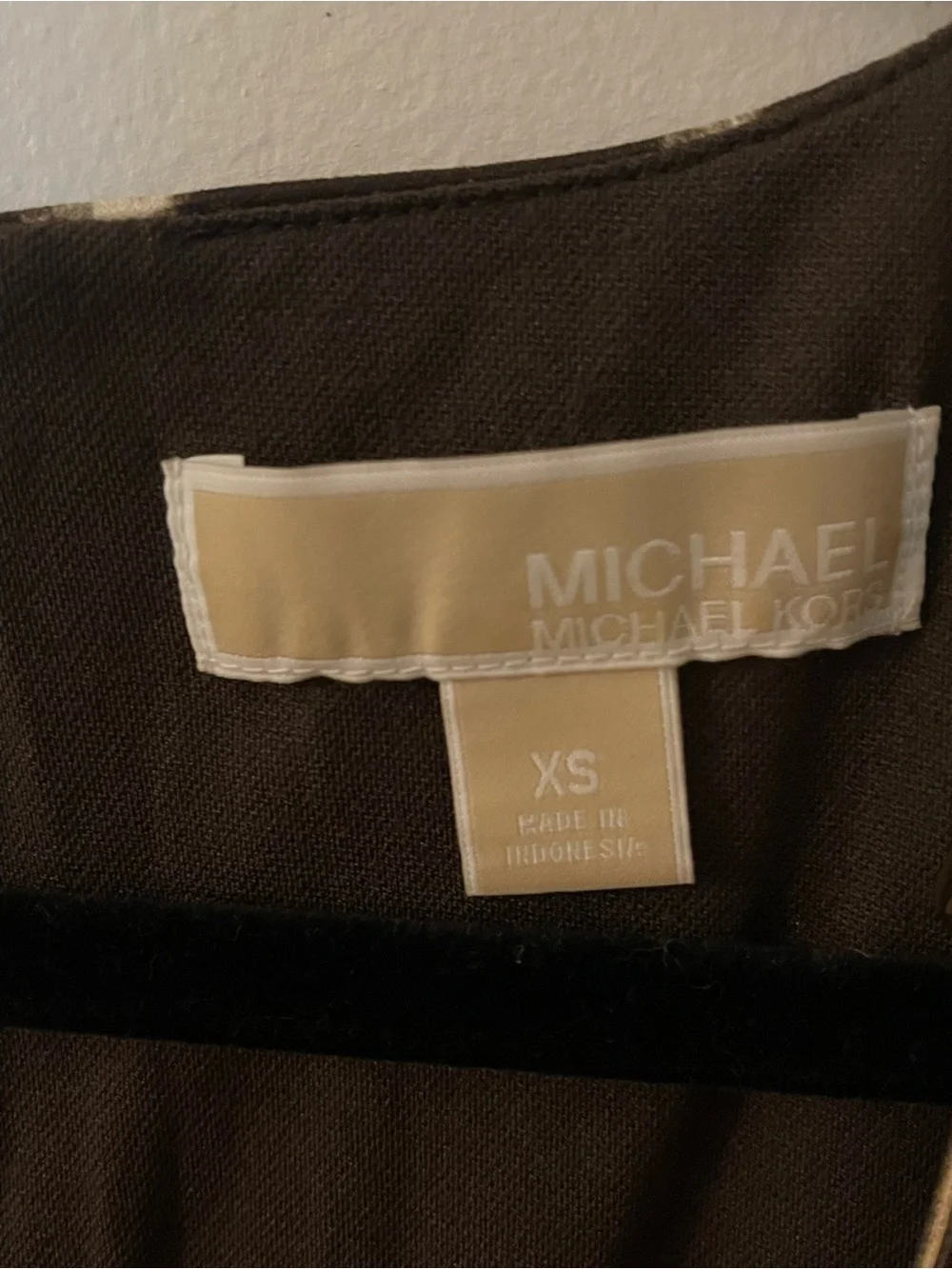 Michael Kors sleeveless mini